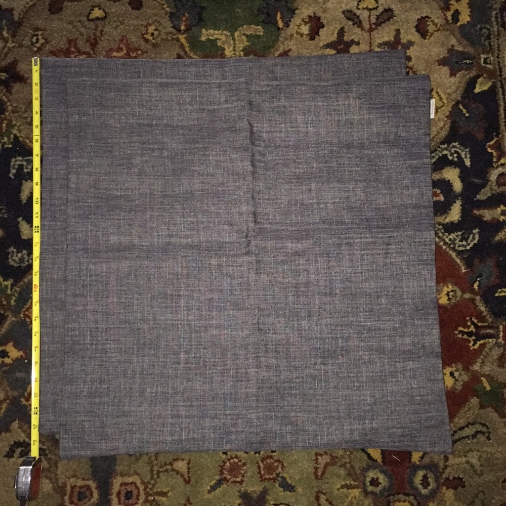Faux Linen Pillow Covers